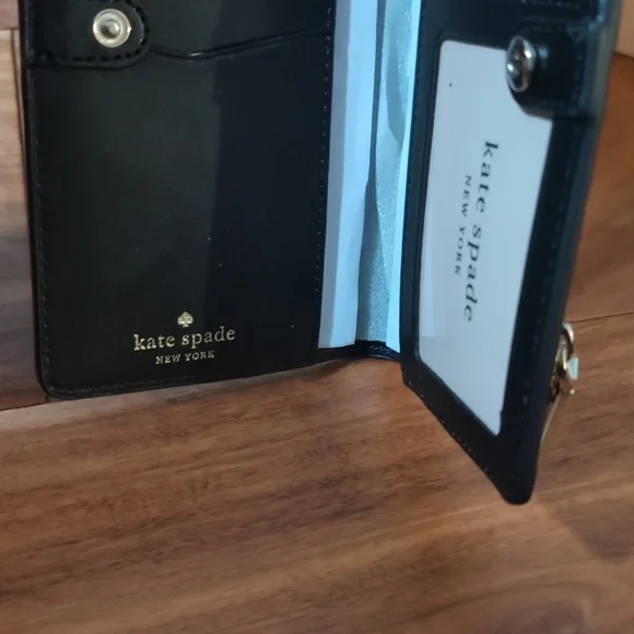 Kate Spade Saffino Leather Staci Large Slim Wallet Zip Compartment in Box❤️ - Picture 6 of 10